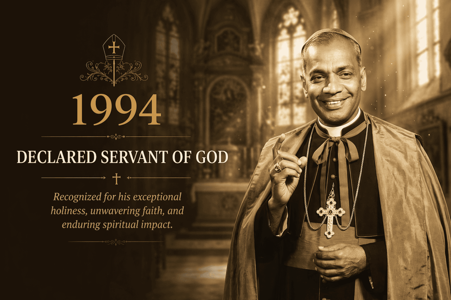 Declaration as Servent of God